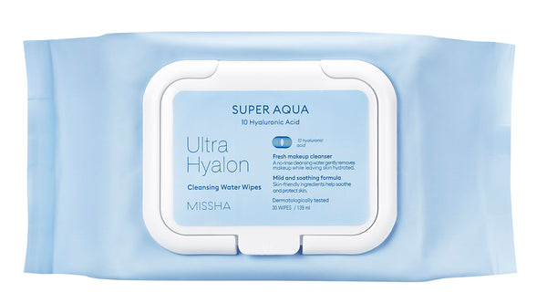 MISSHA Super Aqua Ultra Hyalron Cleansing Wipes