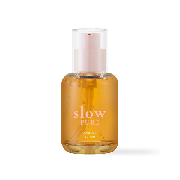 slowPURE pore peel serum