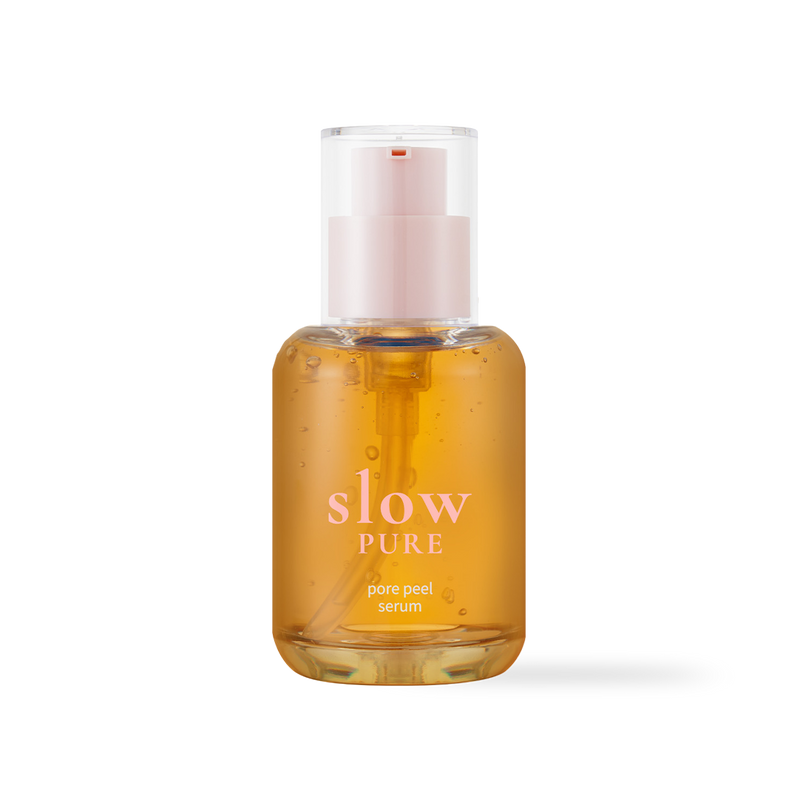 slowPURE pore peel serum