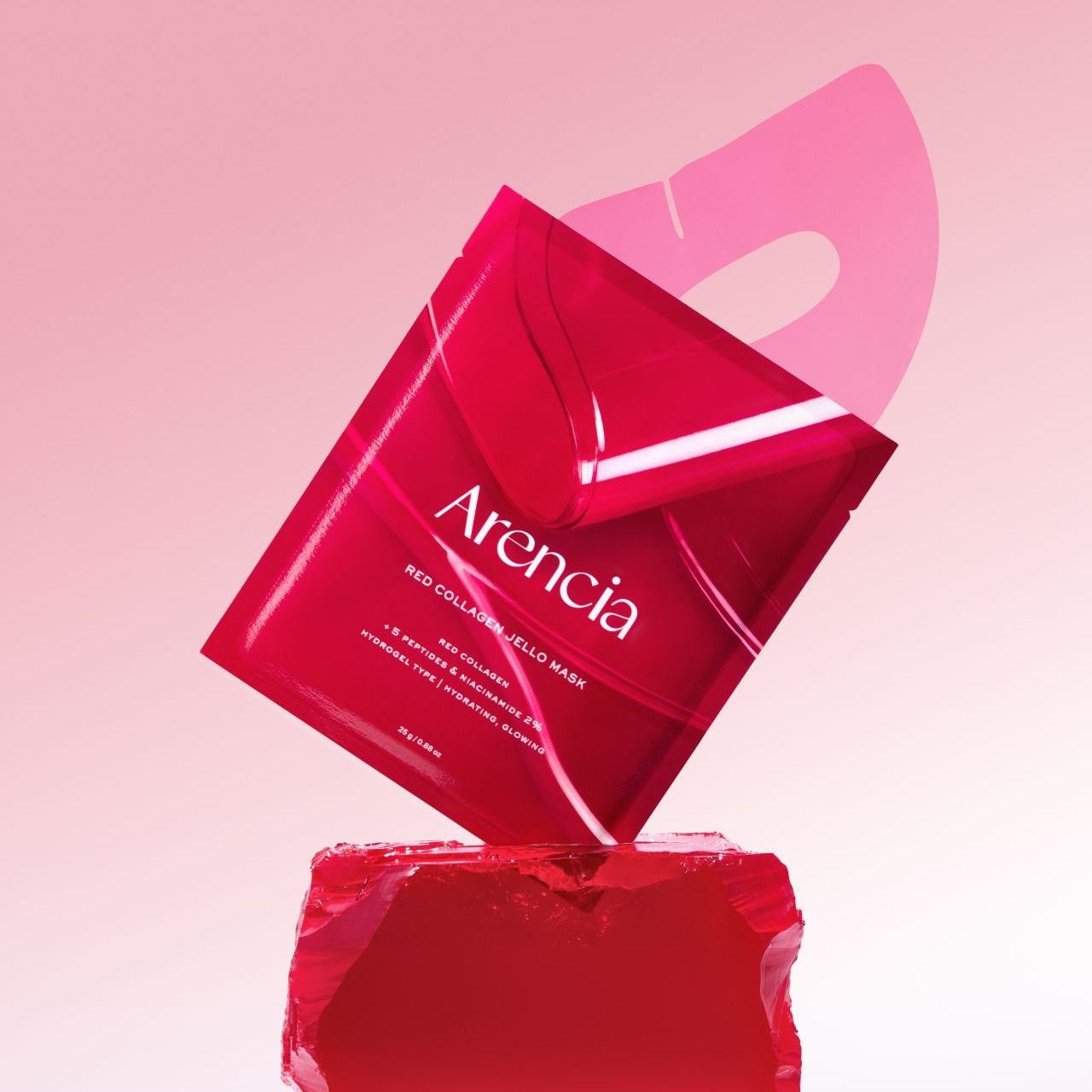 ARENCIA Red Collagen Jello Mask 1pcs