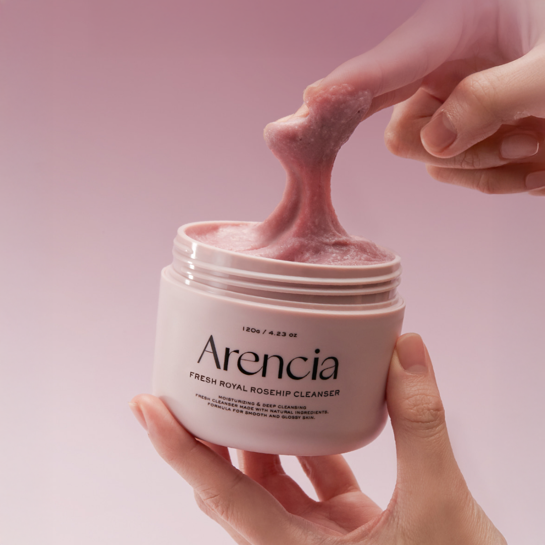 Arencia Fresh Rosehip Rice Mochi Cleanser 120g