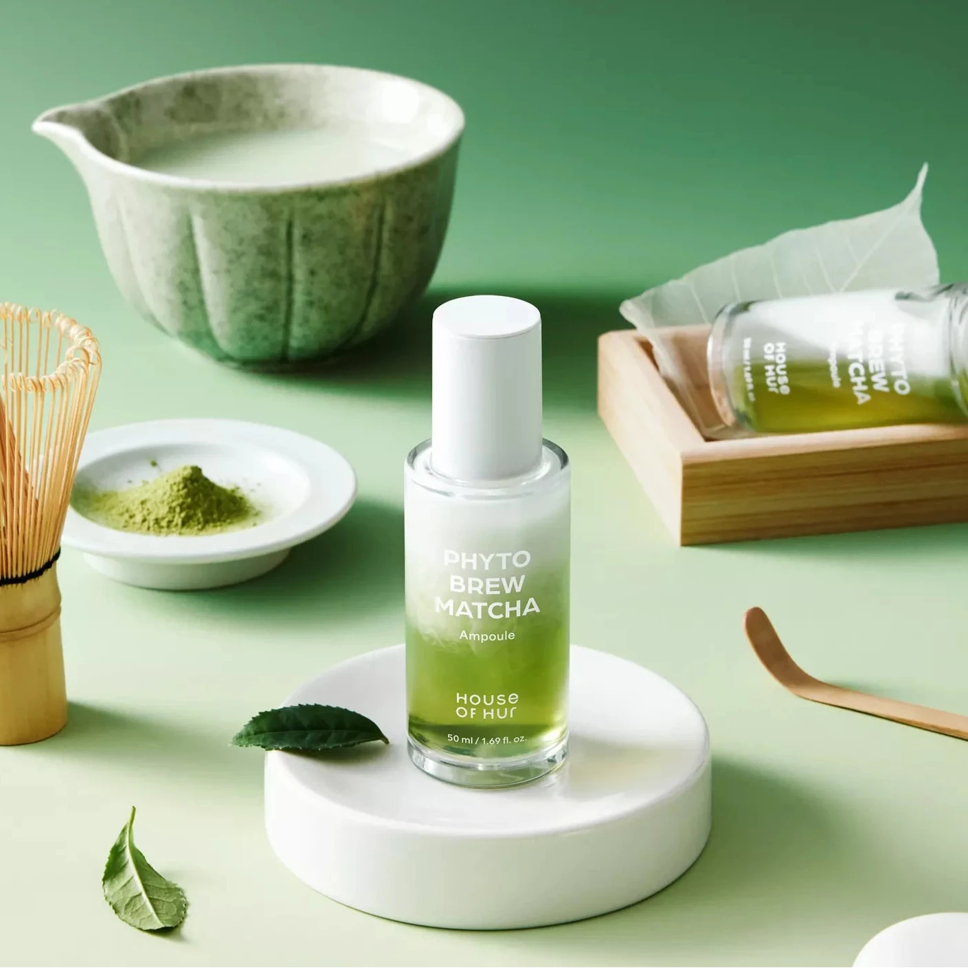 HOUSE OF HUR Phyto Brew Matcha Ampoule 50ml