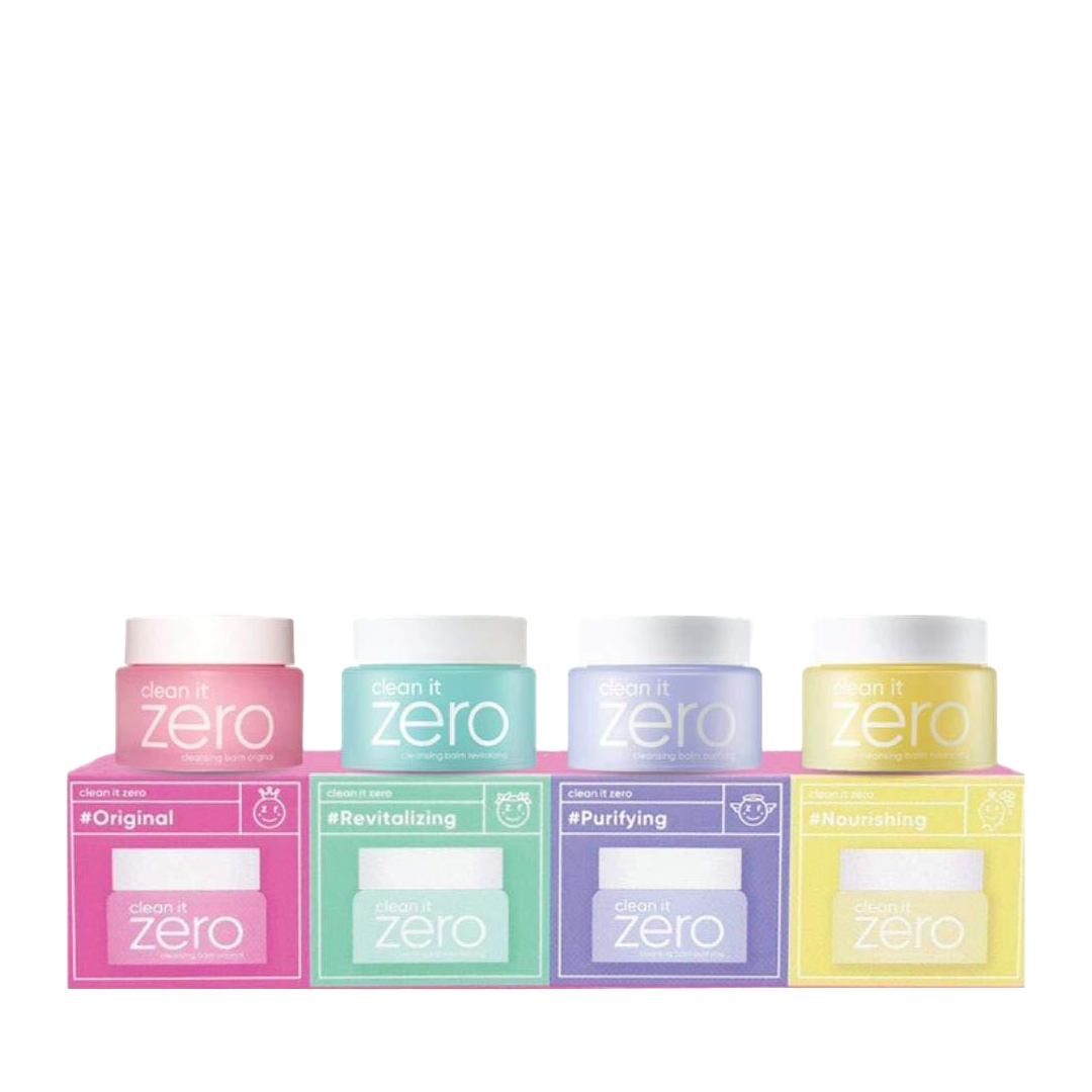 BANILA CO Clean it Zero Cleansing Balm Original Miniature Set (4 types)
