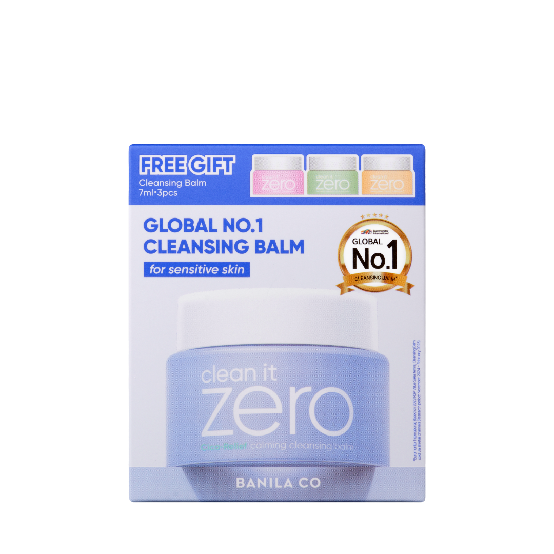 BANILA CO Clean It Zero Cleansing Balm Calming SET 100ml + 3*7ml
