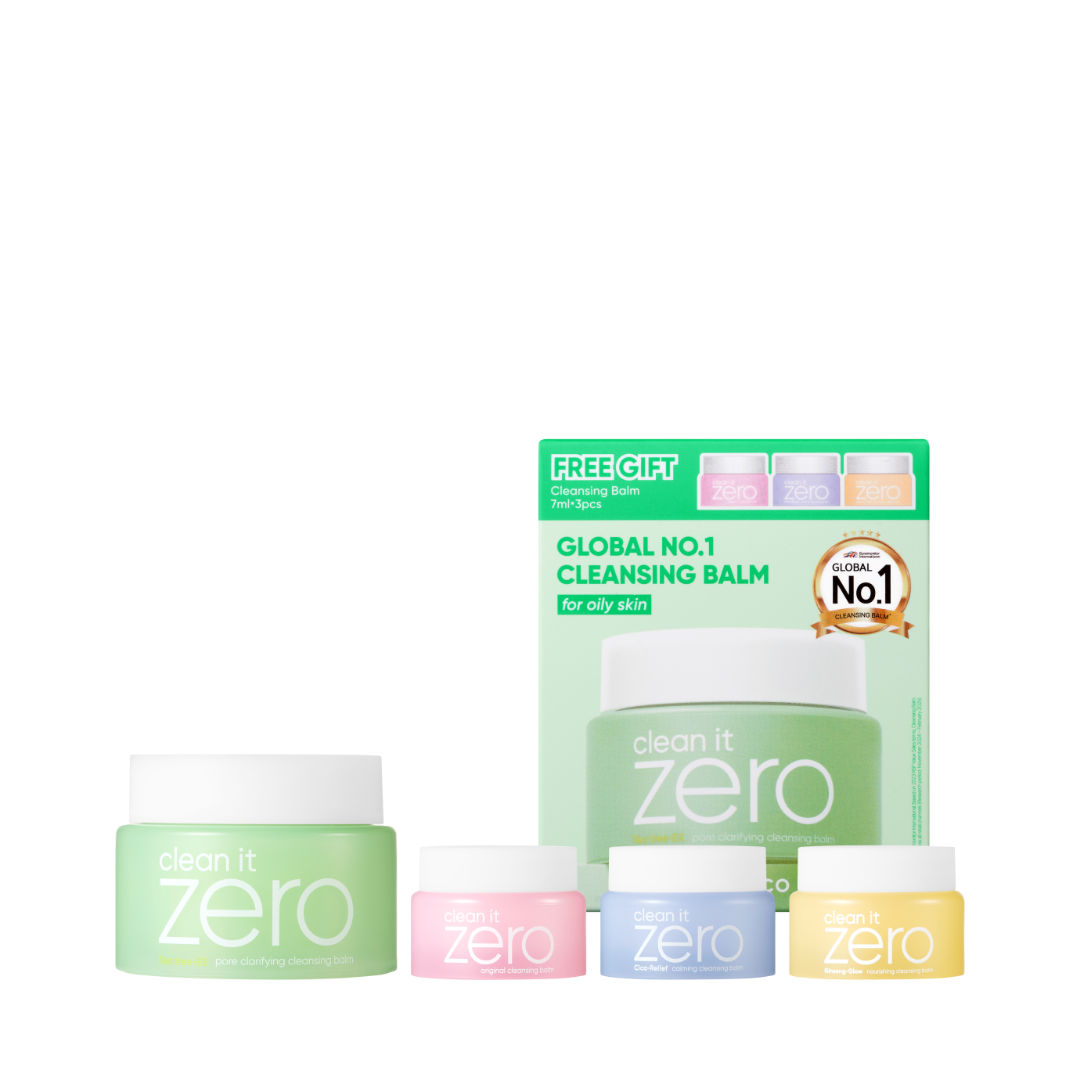 BANILA CO Clean It Zero Cleansing Balm Pore Clarifying SET 100ml + 3*7ml
