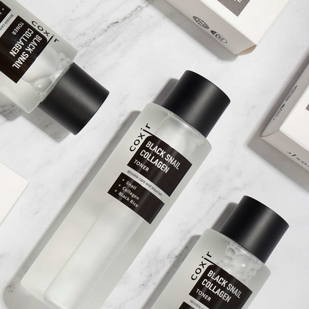 COXIR Black Snail Collagen Toner