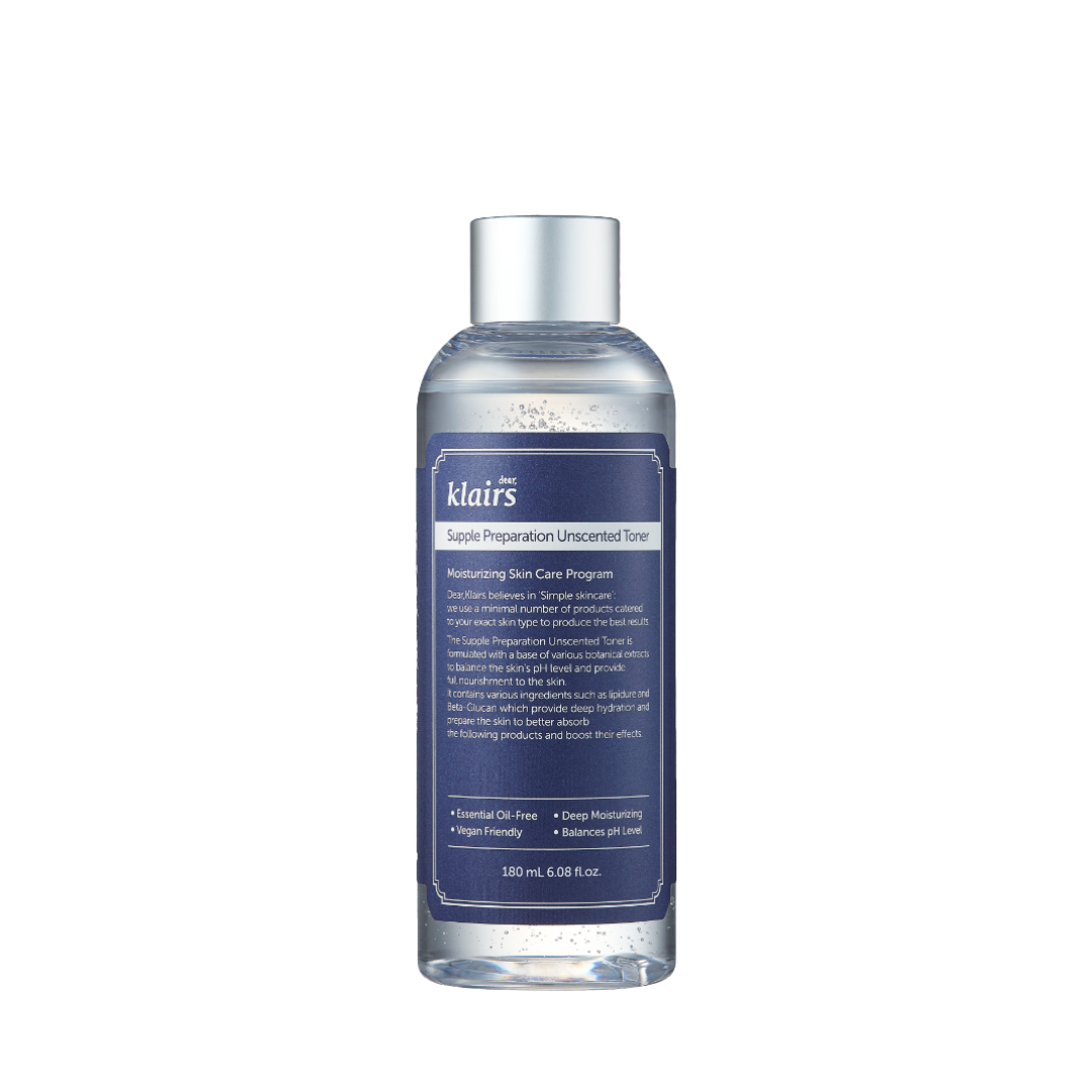 DEAR, KLAIRS Supple Preparation Unscented Toner