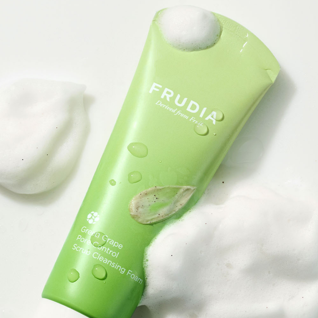 FRUDIA Green Grape Pore Control Scrub Cleansing Foam