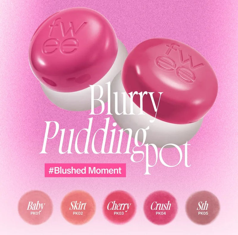 fwee LIP&CHEEK Blurry Pudding Pot