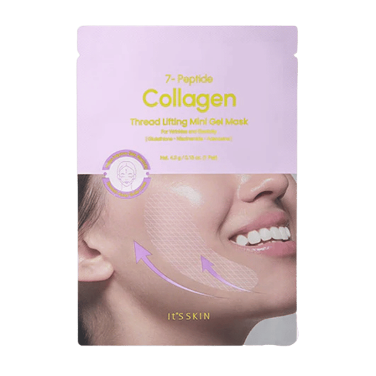 ITSSKIN 7-Peptide Collagen Thread Lifting Mini Gel Mask (1pcs - 2ea)