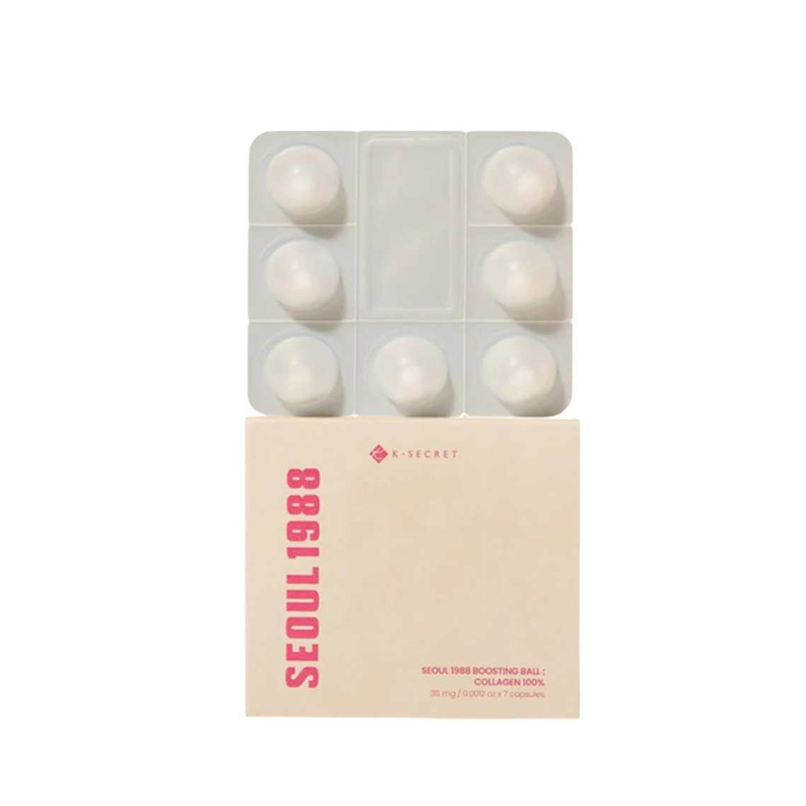 KSECRET Seoul 1988 Boosting Ball: Collagen 100%