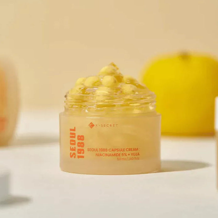 KSECRET Seoul 1988 Capsule Cream: Niacinamide 5% + Yuja 50mi