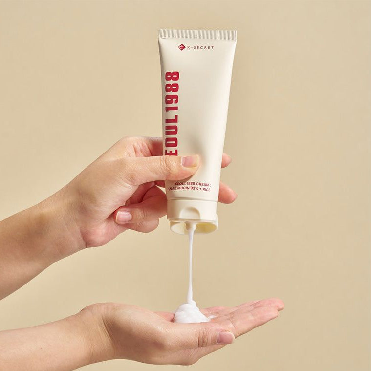 KSecret Seoul 1988 Cream: Snail Mucin 93% + Rice