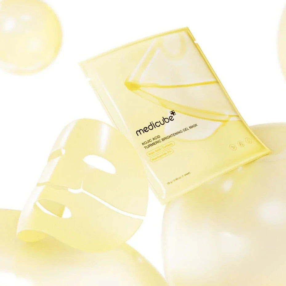 MEDICUBE Kojic Acid Turmeric Brightening Gel Mask