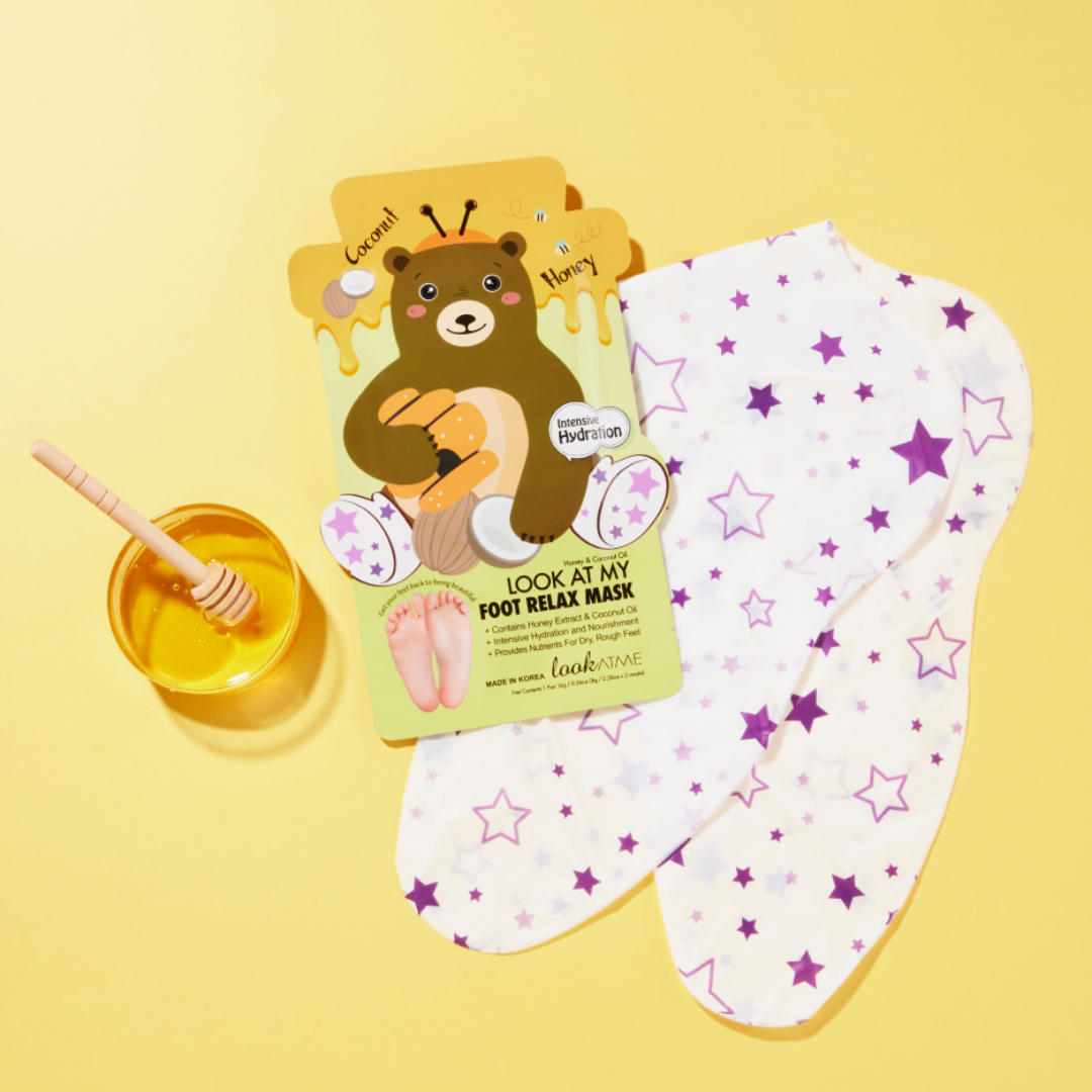 LOOK AT ME Look At My Foot Peel Mask (Bear)