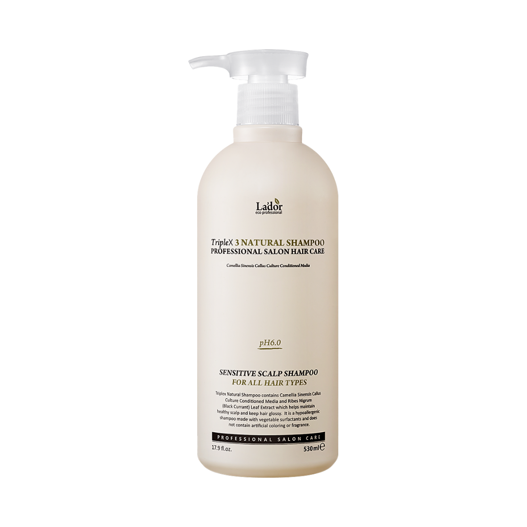 LADOR TripleX3 Natural Shampoo 530ml