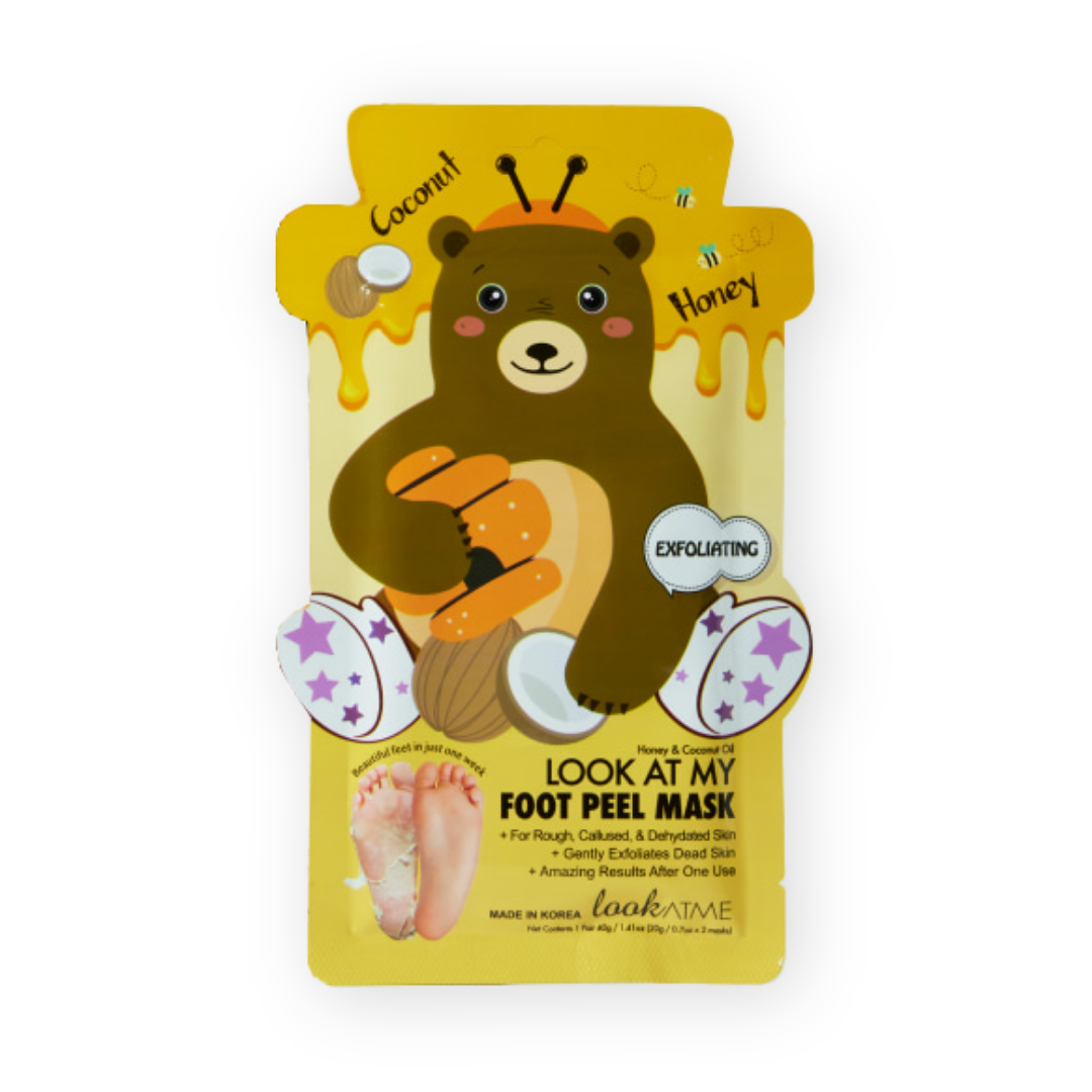 LOOK AT ME Look At My Foot Peel Mask (Bear)