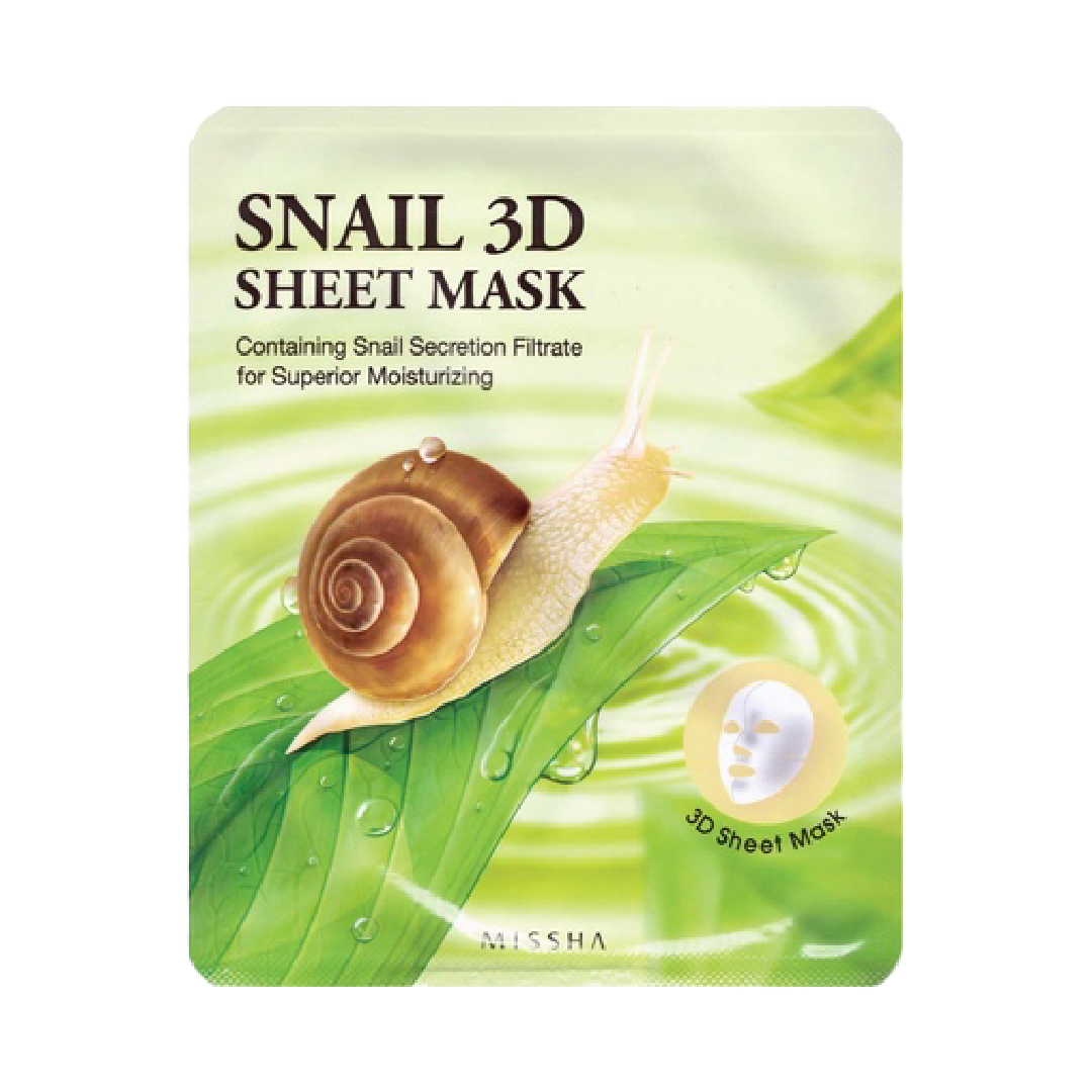 MISSHA Snail 3D Sheet Mask