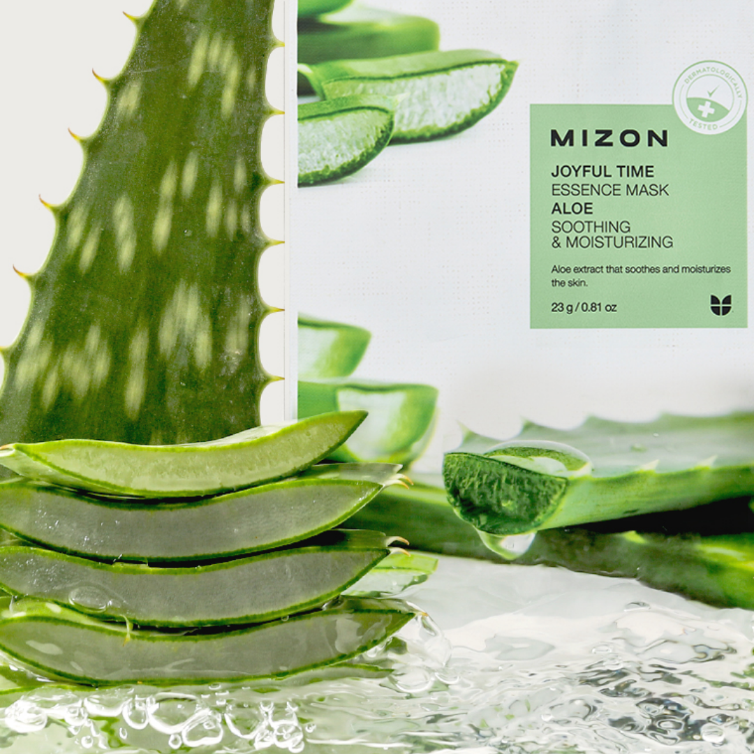 MIZON Joyful Time Essence Mask – Aloe