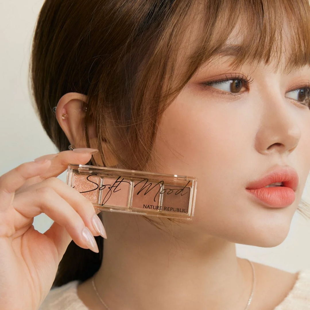 OpSp NATURE REPUBLIC Daily Basic Palette Eyeshadow 06 Soft Brown