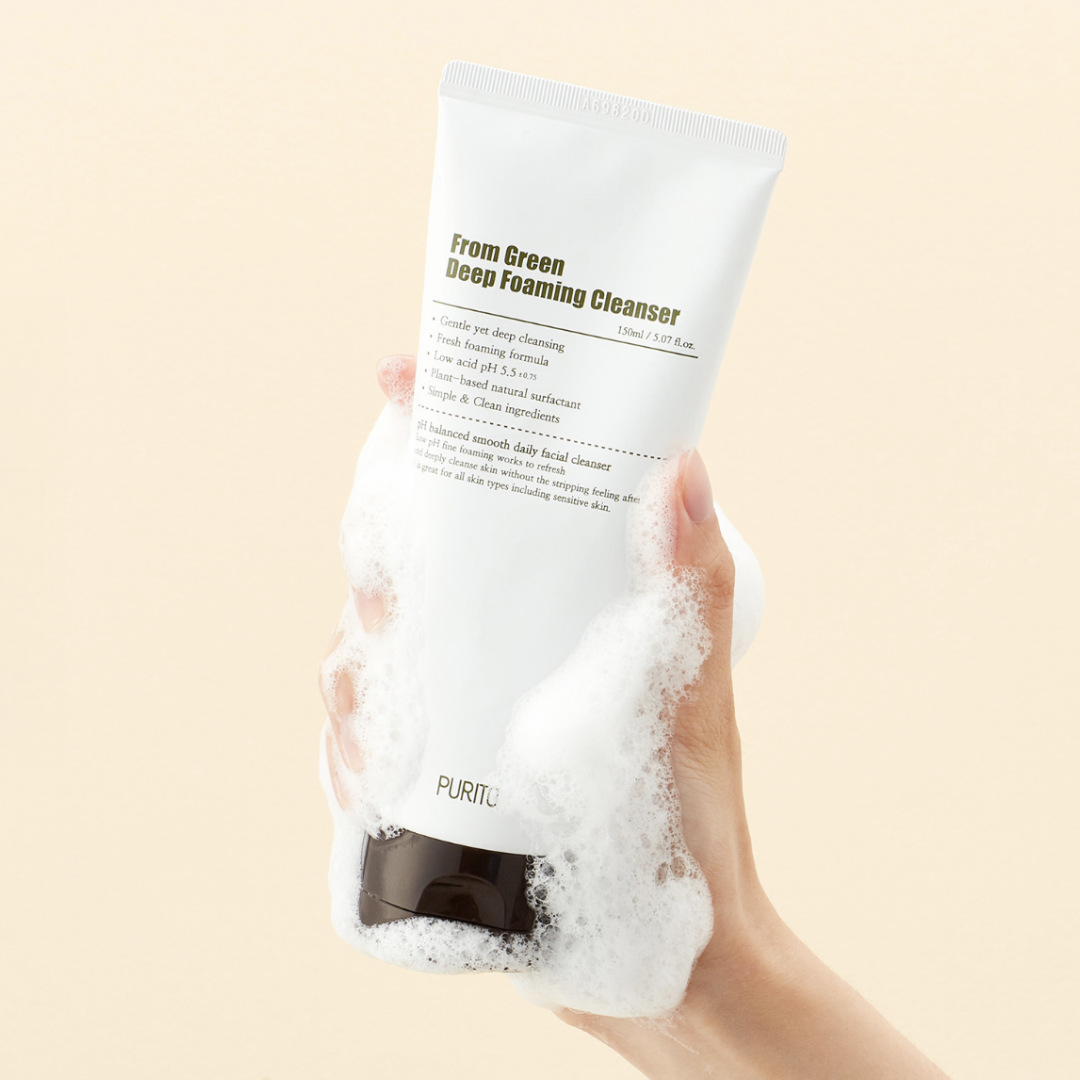 PURITO From Green Deep Foaming Cleanser