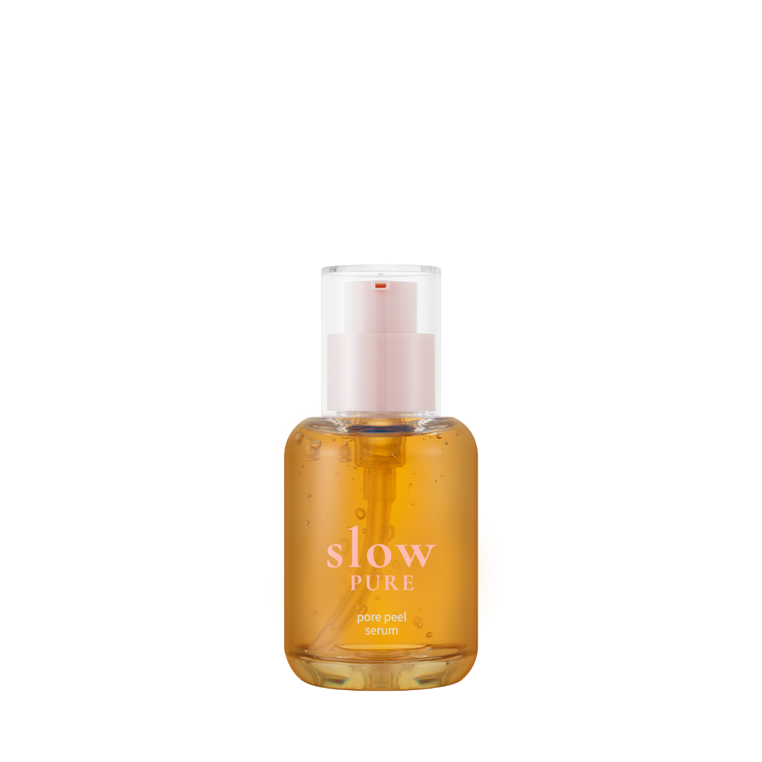 slowPURE pore peel serum