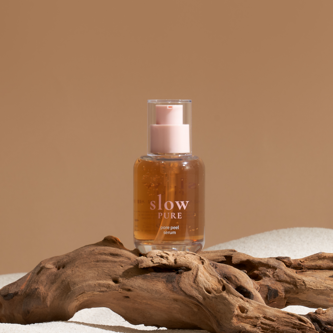 slowPURE pore peel serum