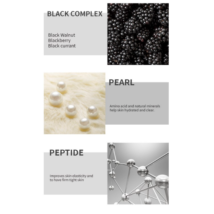 THE SKIN HOUSE Black Pearl Peptide Patch