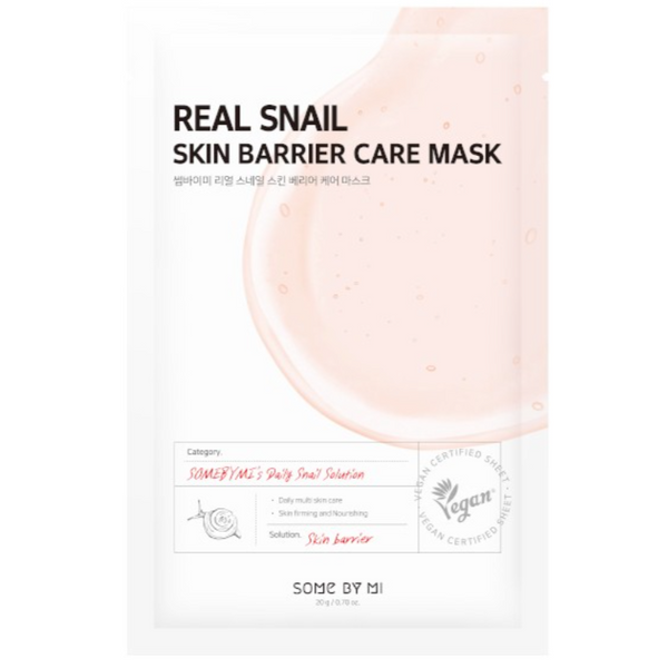 SOMEBYMI Real Snail Skin Barriere Care Mask