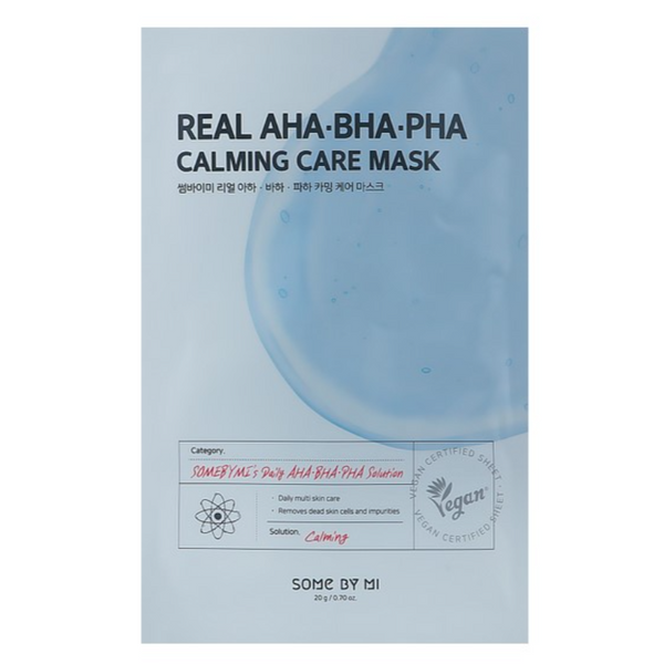 SOMEBYMI Real AHA-BHA-PHA Calming Care Mask