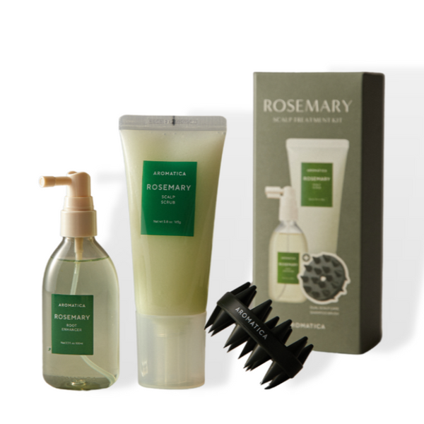 AROMATICA Rosemary Scalp Treatment Kit
