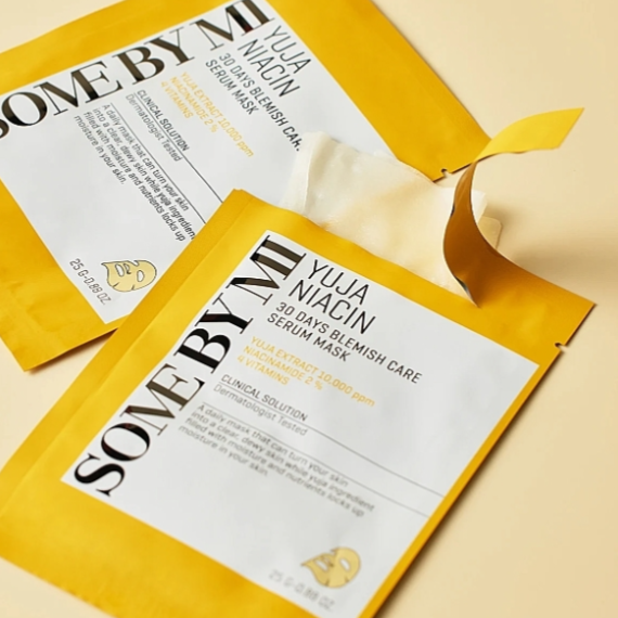 SOMEBYMI Yuja Niacin Blemish Serum Mask