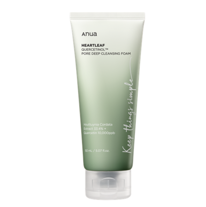 ANUA Heartleaf Quercetinol Pore Deep Cleansing Foam