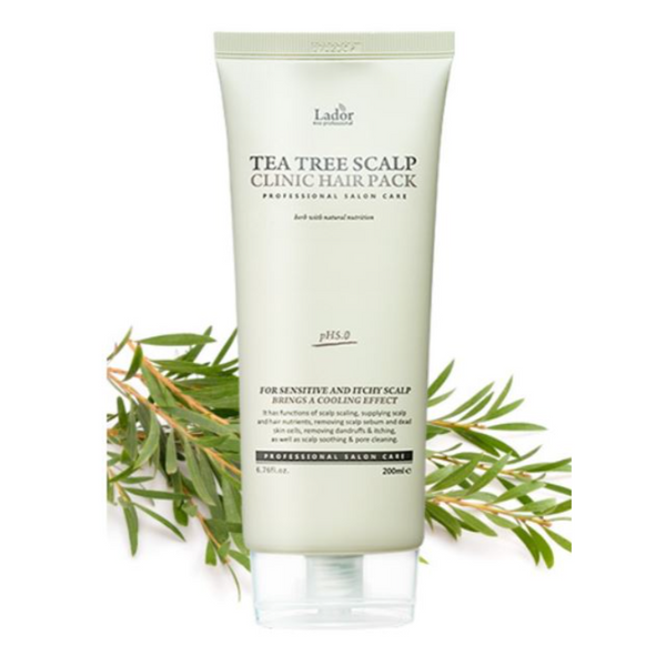 LADOR Tea Tree Scalp Clinic Hair Pack 200g