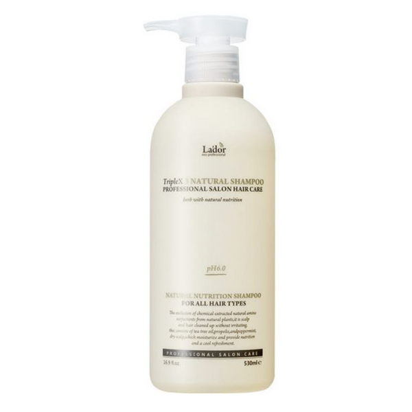 LADOR TripleX3 Natural Shampoo 530ml