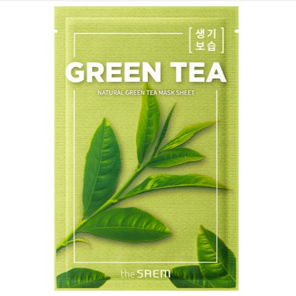 THE SAEM Natural Green Tea Mask Sheet