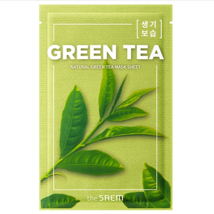 THE SAEM Natural Green Tea Mask Sheet