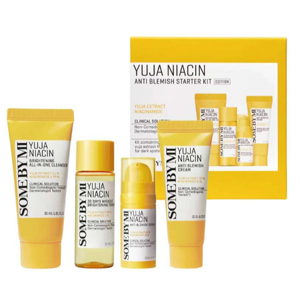 SOMEBYMI Yuja Niacin Anti Blemish Starter Kit