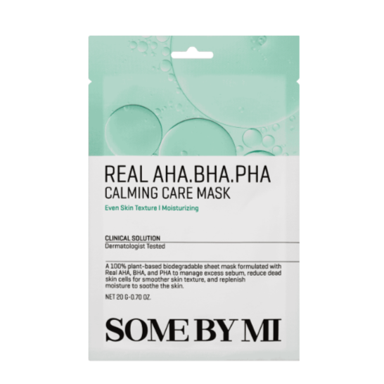 SOMEBYMI Real AHA-BHA-PHA Calming Care Mask