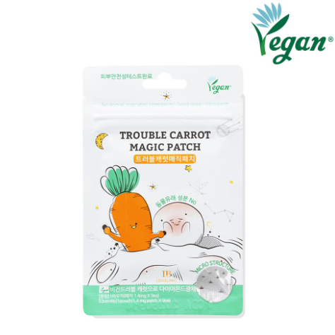 LOABLANC Trouble Carrot Magic patch
