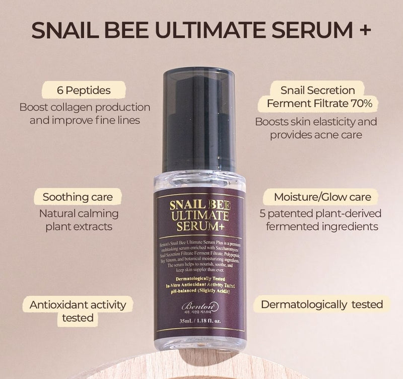 BENTON Snail Bee High Ultimate Serum+
