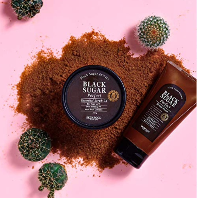 SKINFOOD Black Sugar Perfect Scrub Foam