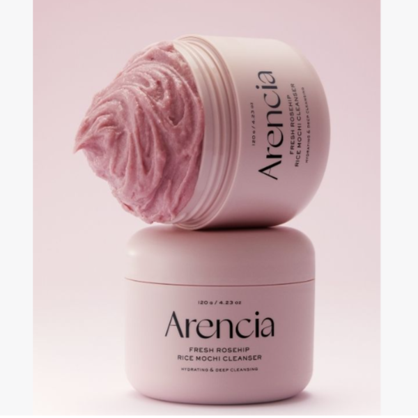 Arencia Fresh Rosehip Rice Mochi Cleanser 120g