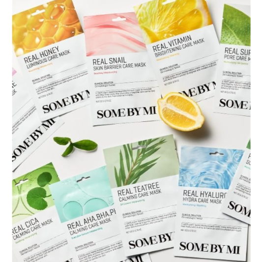 SOMEBYMI Real AHA-BHA-PHA Calming Care Mask