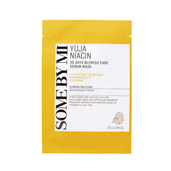 SOMEBYMI Yuja Niacin Blemish Serum Mask