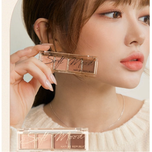 OpSp NATURE REPUBLIC Daily Basic Palette Eyeshadow 06 Soft Brown
