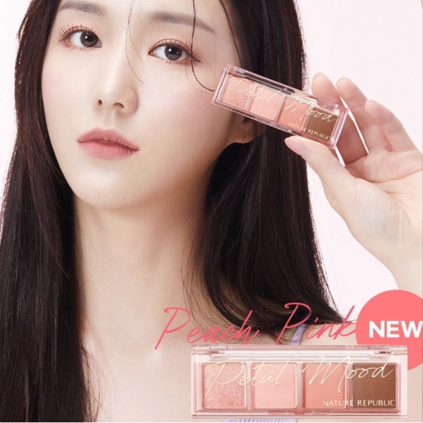 OpSp NATURE REPUBLIC Daily Basic Palette Eyeshadow 05 Peach Pink