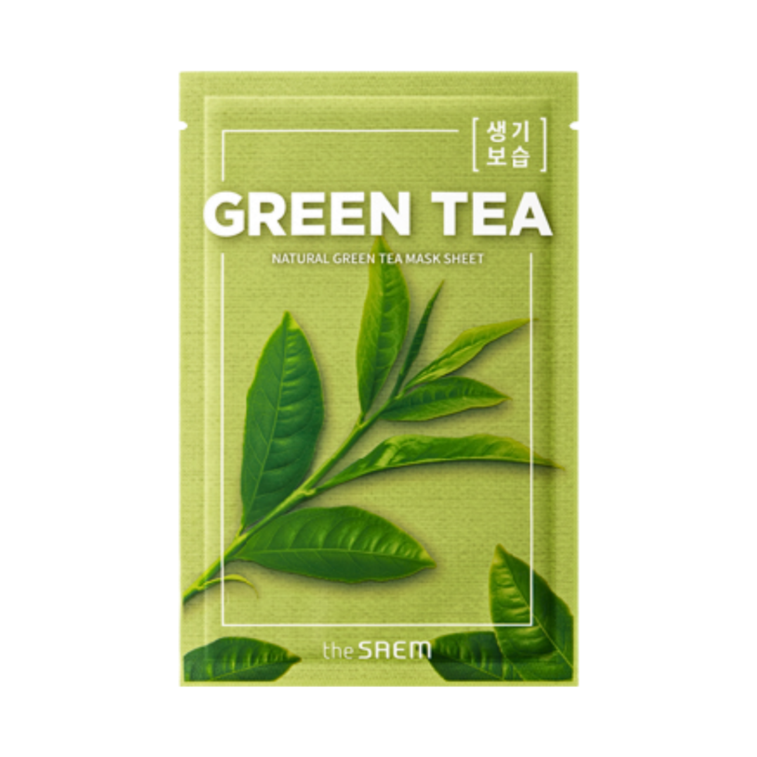 THE SAEM Natural Green Tea Mask Sheet