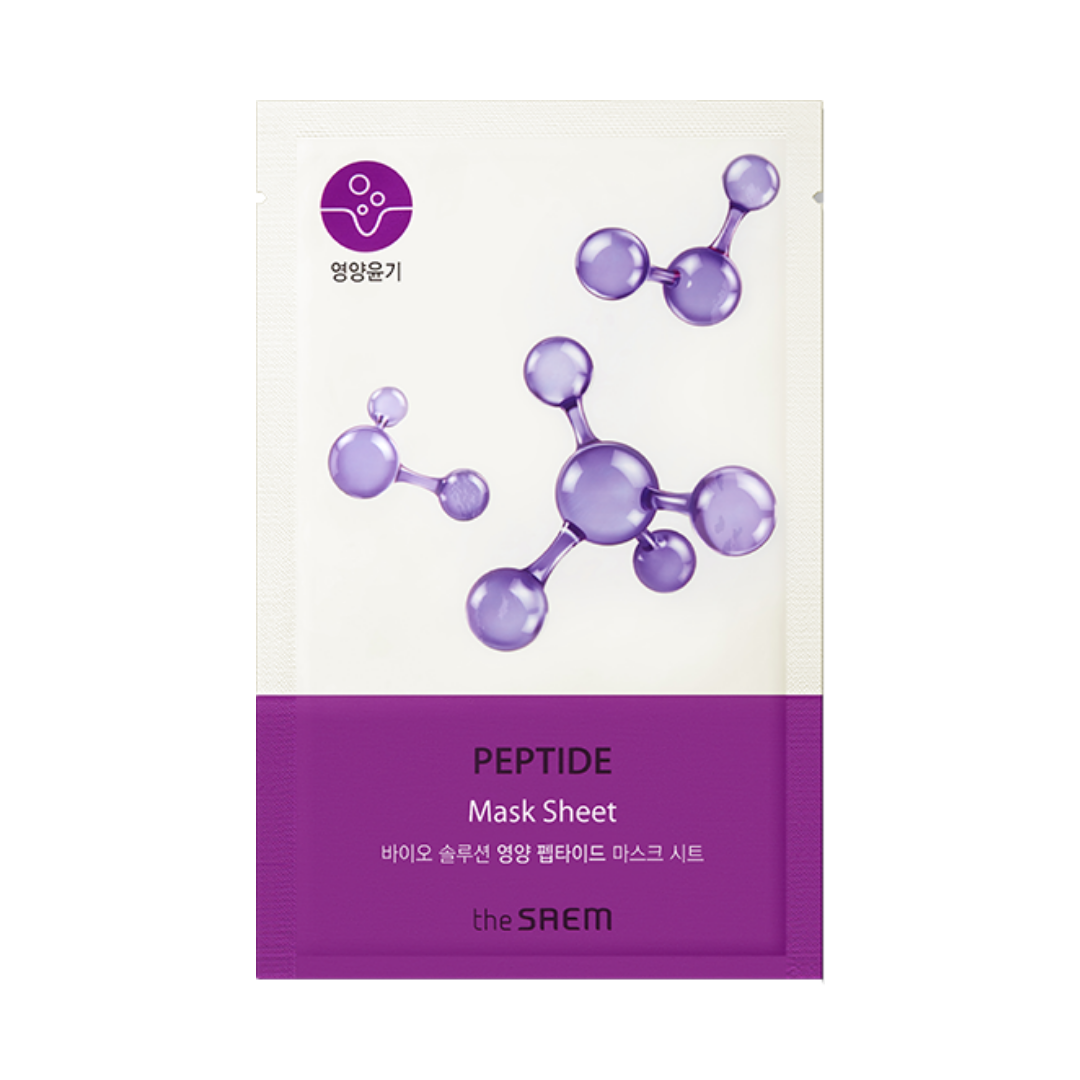 THE SAEM BIO SOLUTION Nourishing Peptide Mask Sheet