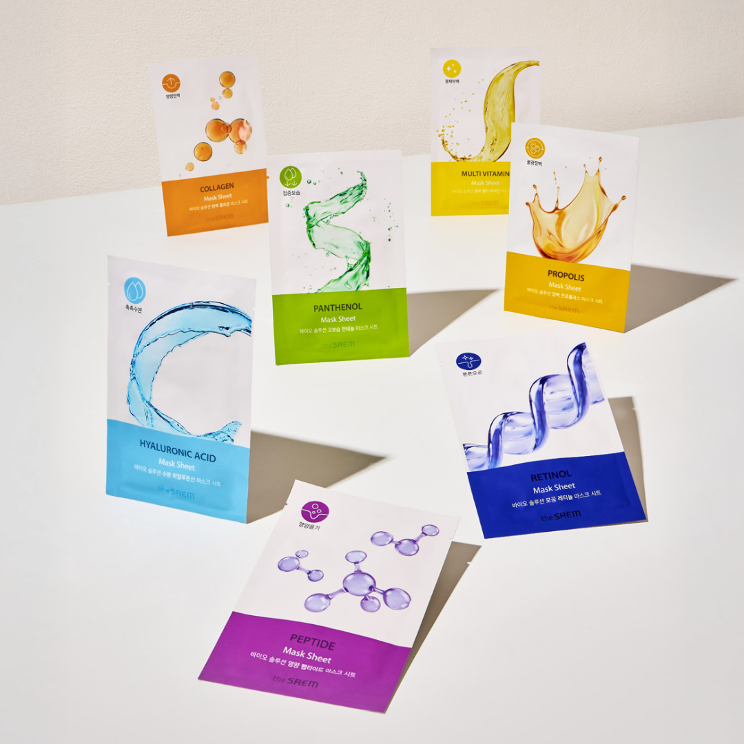 THE SAEM BIO SOLUTION Hydrating Hyaluronic Acid Mask Sheet